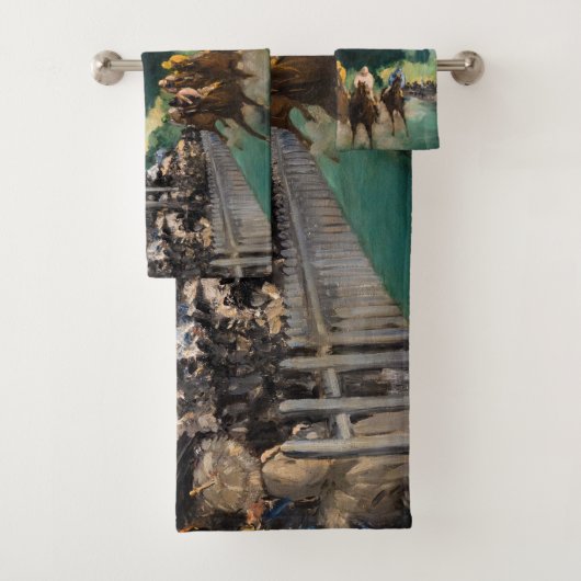 Edouard Manet - De Reizen bij Longchamp Bad Handdoek (Insitu)