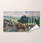 Edouard Manet - De Reizen bij Longchamp Bad Handdoek (Handdoek)