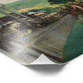 Edouard Manet - De Reizen bij Longchamp Foto Afdruk (Hoek)