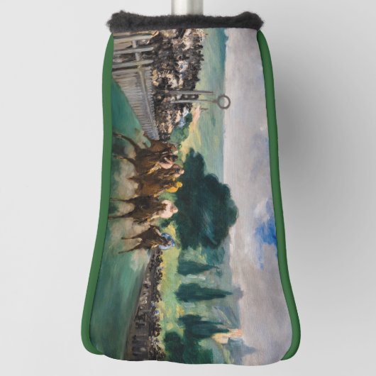 Edouard Manet - De Reizen bij Longchamp Golfheadcover (Draai 90)