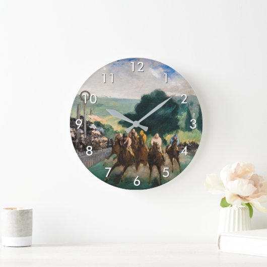 Edouard Manet - De Reizen bij Longchamp Grote Klok (Huis)