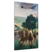 Edouard Manet - De Reizen bij Longchamp Klembord (Rechts)
