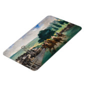 Edouard Manet - De Reizen bij Longchamp Magneet (Linkerzijde)