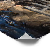 Edouard Manet - De Reizen bij Longchamp Poster (Hoek)