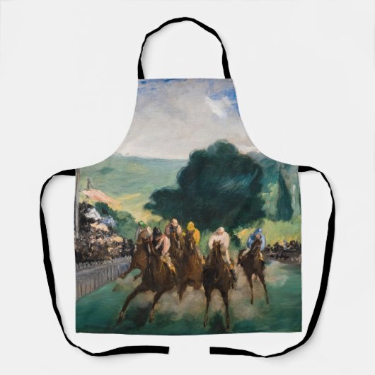 Edouard Manet - De Reizen bij Longchamp Schort (Voorkant)