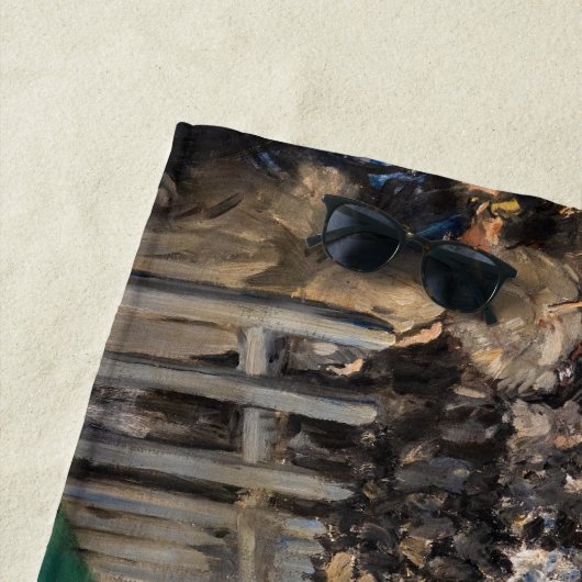 Edouard Manet - De Reizen bij Longchamp Strandlaken (In situ)