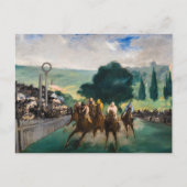 Edouard Manet - De Rennen in Longchamp Briefkaart (Voorkant)