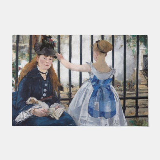 Edouard Manet - De Spoorweg Deurmat (Voorkant)