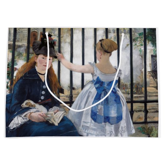 Edouard Manet - De Spoorweg Groot Cadeauzakje (Voorkant)