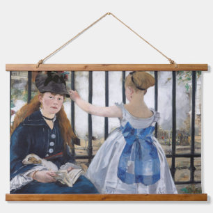 Edouard Manet - De Spoorweg Hangend Wandkleed