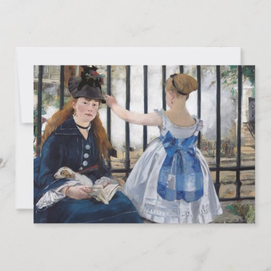 Edouard Manet - De Spoorweg Kaart (Voorkant)