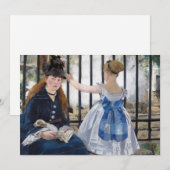 Edouard Manet - De Spoorweg Kaart (Voorkant / Achterkant)