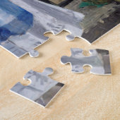 Edouard Manet - De Spoorweg Legpuzzel (Zijkant)