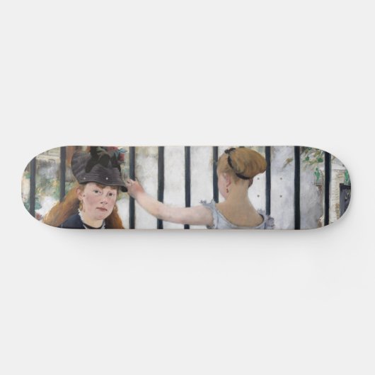 Edouard Manet - De Spoorweg Persoonlijk Skateboard (Horizontaal)