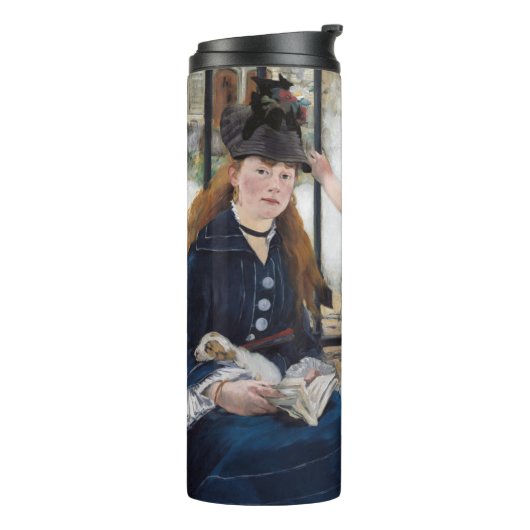 Edouard Manet - De Spoorweg Thermosbeker (Gedraaid links)