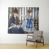 Edouard Manet - De Spoorweg Wandkleed (In Situ (horizontaal))