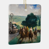 Edouard Manet - De Wedrennen in Longchamp Keramisch Ornament (Rechts)