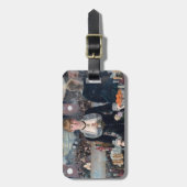 Edouard Manet - Een bar bij de Folies-Bergere Bagagelabel (Voorkant verticaal)