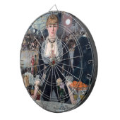 Edouard Manet - Een bar bij de Folies-Bergere Dartbord (Voorkant Rechts)