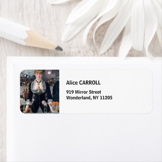 Edouard Manet - Een bar bij de Folies-Bergere Etiket (Insitu)