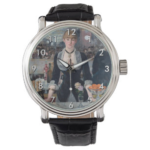 Edouard Manet - Een bar bij de Folies-Bergere Horloge