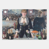 Edouard Manet - Een bar bij de Folies-Bergere Inpakpapier Vel (Voorkant 3)