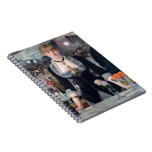 Edouard Manet - Een bar bij de Folies-Bergere Notitieboek (Rechterzijde)