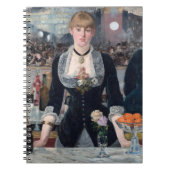 Edouard Manet - Een bar bij de Folies-Bergere Notitieboek (Voorkant)