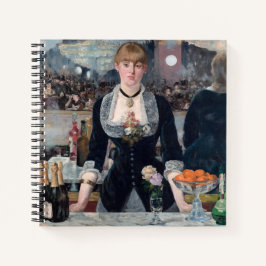Edouard Manet - Een bar bij de Folies-Bergere Notitieboek