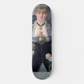 Edouard Manet - Een bar bij de Folies-Bergere Persoonlijk Skateboard (Voorkant)