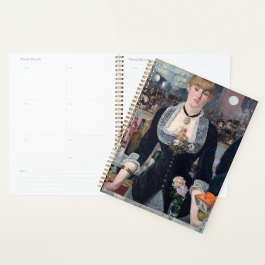 Edouard Manet - Een bar bij de Folies-Bergere Planner (Display)