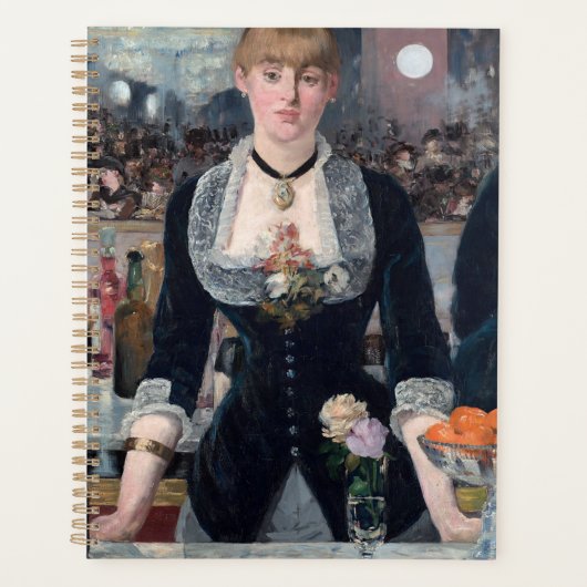 Edouard Manet - Een bar bij de Folies-Bergere Planner (Voorkant)