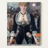 Edouard Manet - Een bar bij de Folies-Bergere Planner (Achterkant)