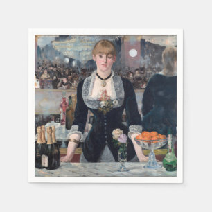 Edouard Manet - Een bar bij de Folies-Bergere Servet