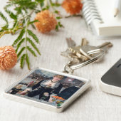 Edouard Manet - Een bar bij de Folies-Bergere Sleutelhanger (Zijkant)