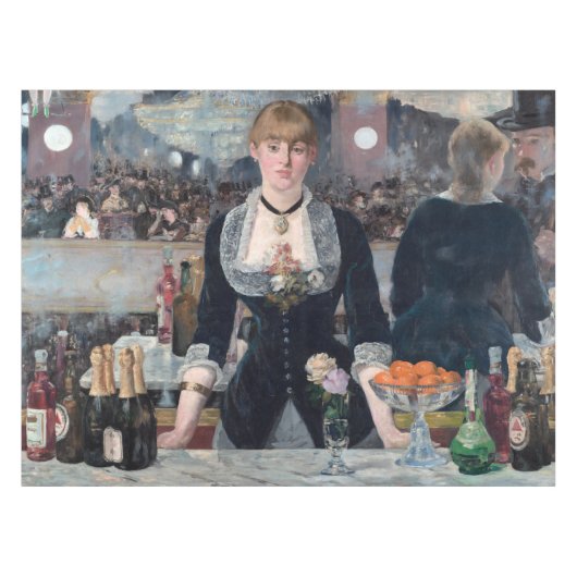 Edouard Manet - Een bar bij de Folies-Bergere Tafelkleed (Voorkant (Horizontaal))