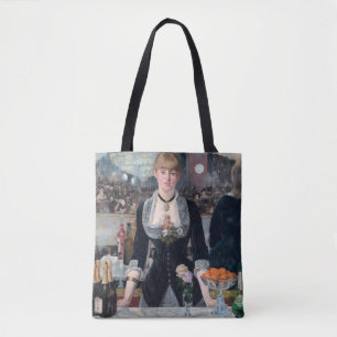 Edouard Manet - Een bar bij de Folies-Bergere Tote Bag