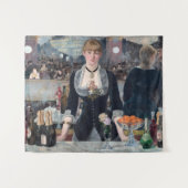 Edouard Manet - Een bar bij de Folies-Bergere Wandkleed (Voorkant (horizontaal))