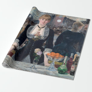 Edouard Manet - Een bar in de Folies-Bergere Cadeaupapier