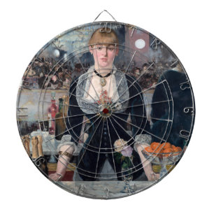 Edouard Manet - Een bar in de Folies-Bergere Dartbord