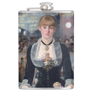 Edouard Manet - Een bar in de Folies-Bergere Heupfles
