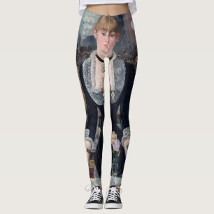 Edouard Manet - Een bar in de Folies-Bergere Leggings