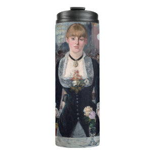 Edouard Manet - Een bar in de Folies-Bergere Thermosbeker