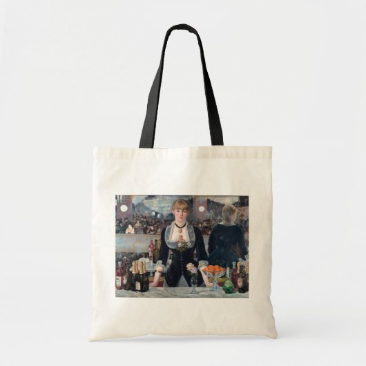 Edouard Manet - Een bar in de Folies-Bergere Tote Bag (Voorkant)