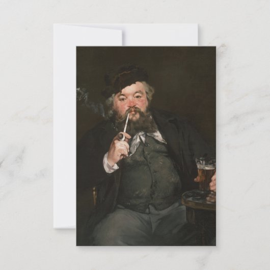Edouard Manet - Een goed glas bier / Le bon bock Bedankkaart (Voorkant)