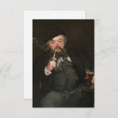 Edouard Manet - Een goed glas bier / Le bon bock Bedankkaart (Voorkant / Achterkant)