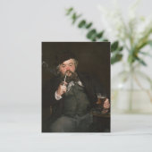 Edouard Manet - Een goed glas bier / Le bon bock Briefkaart (Staand voorkant)