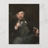 Edouard Manet - Een goed glas bier / Le bon bock Briefkaart (Voorkant)