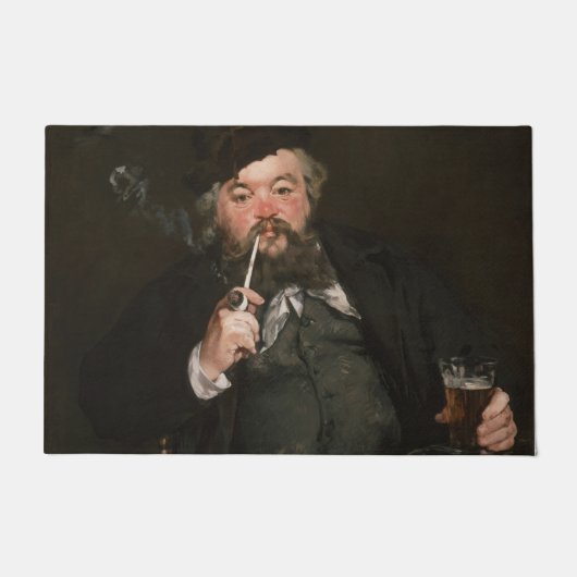 Edouard Manet - Een goed glas bier / Le bon bock Deurmat (Voorkant)