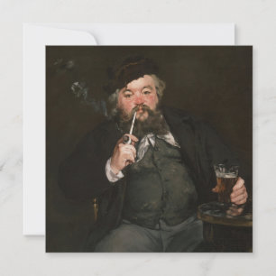 Edouard Manet - Een goed glas bier / Le bon bock Kaart